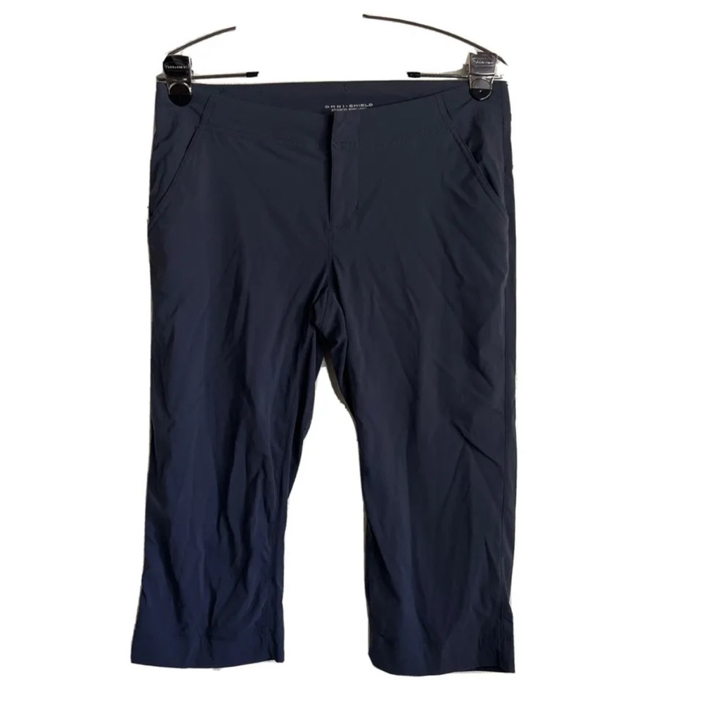 Columbia Capri Women Size 6 Blue Omni Shield Advanced Repellency Outdoor Hiking